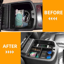 Load image into Gallery viewer, Center Console Organizer Tray Car Front Floor Console Organizer