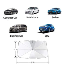 Load image into Gallery viewer, Car Windshield Sun Shade Umbrella